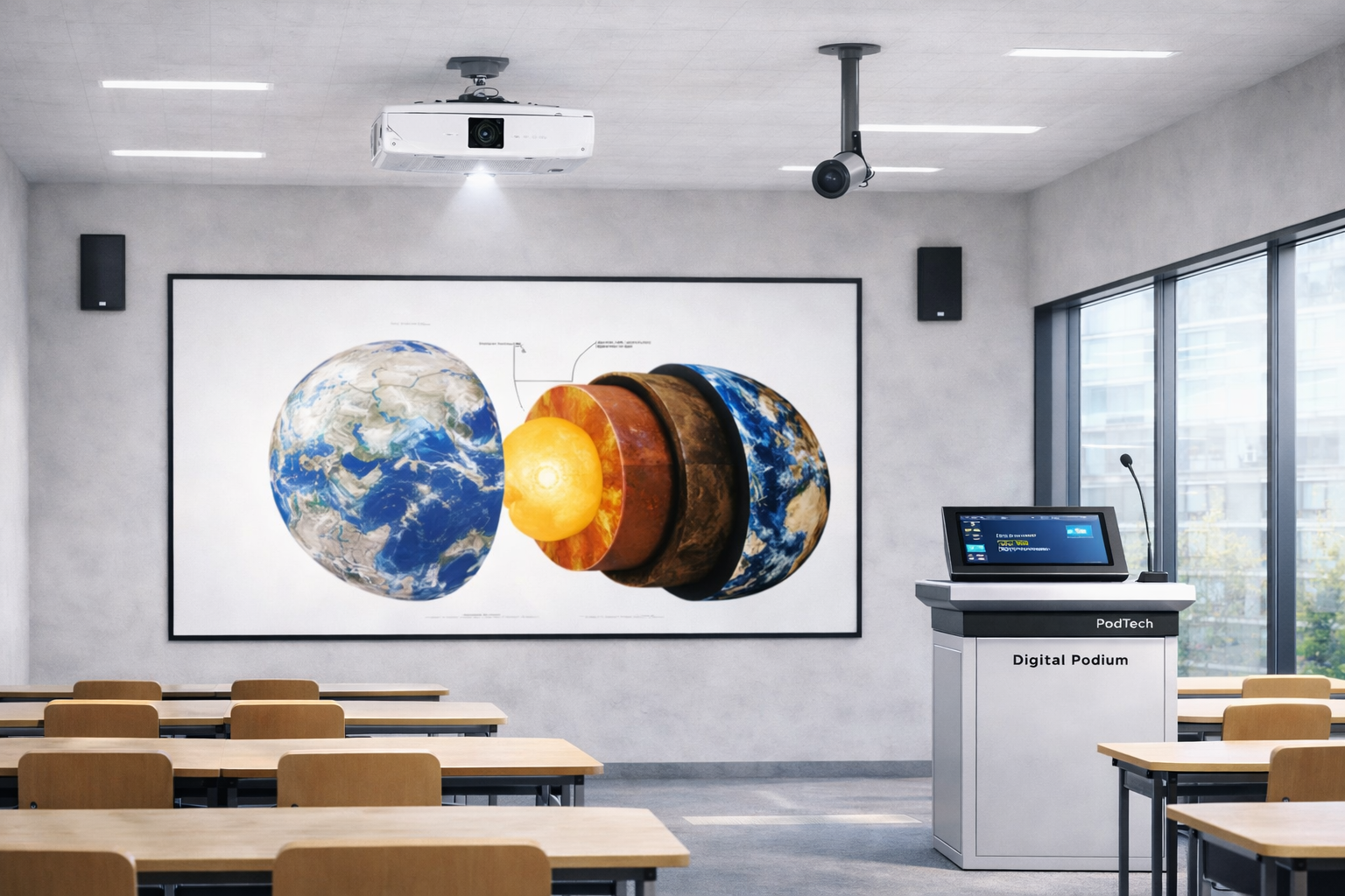 Audio visual solutions for classrooms and educational institutions