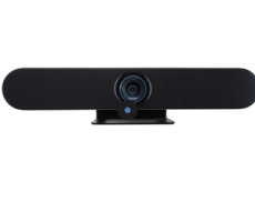 Integrated camera speakerphone device used in video conferencing systems for conference rooms