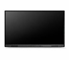 Interactive panel display used in hospitality AV solutions for hotels and guest communication
