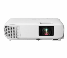 HD multimedia projector used in smart classroom solutions for digital learning presentations and interactive teaching.