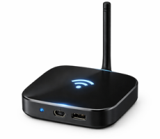 Wireless presentation system used for screen sharing in conference room video conferencing solutions